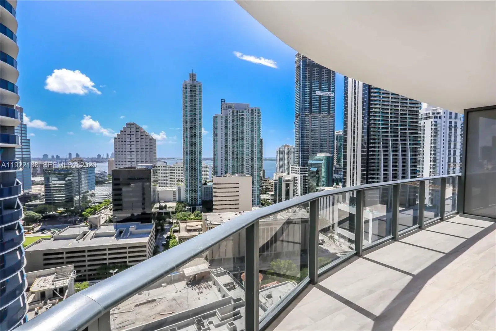2 bedroom 2 bath Residential Lease for rent at 45 SW 9th St # 2201, Miami FL 33130