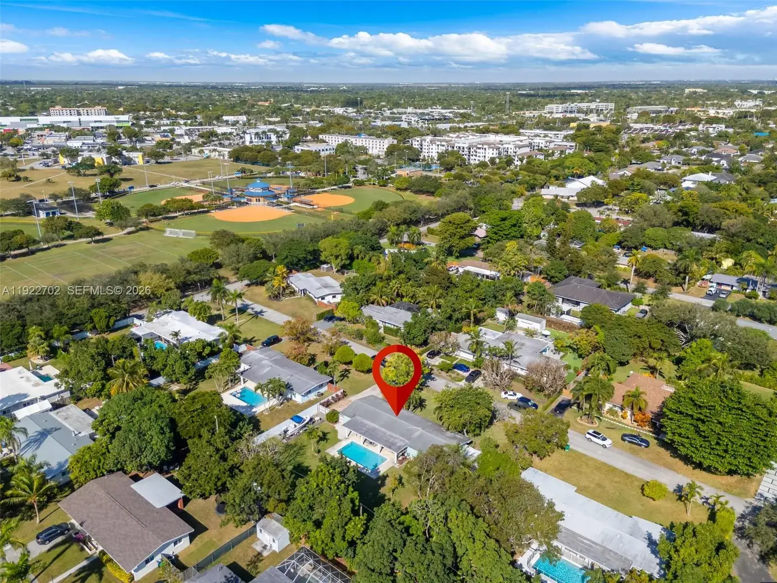 4 bedroom 2 bath Residential for sale at 9340 SW 178th Street, Palmetto Bay FL 33157