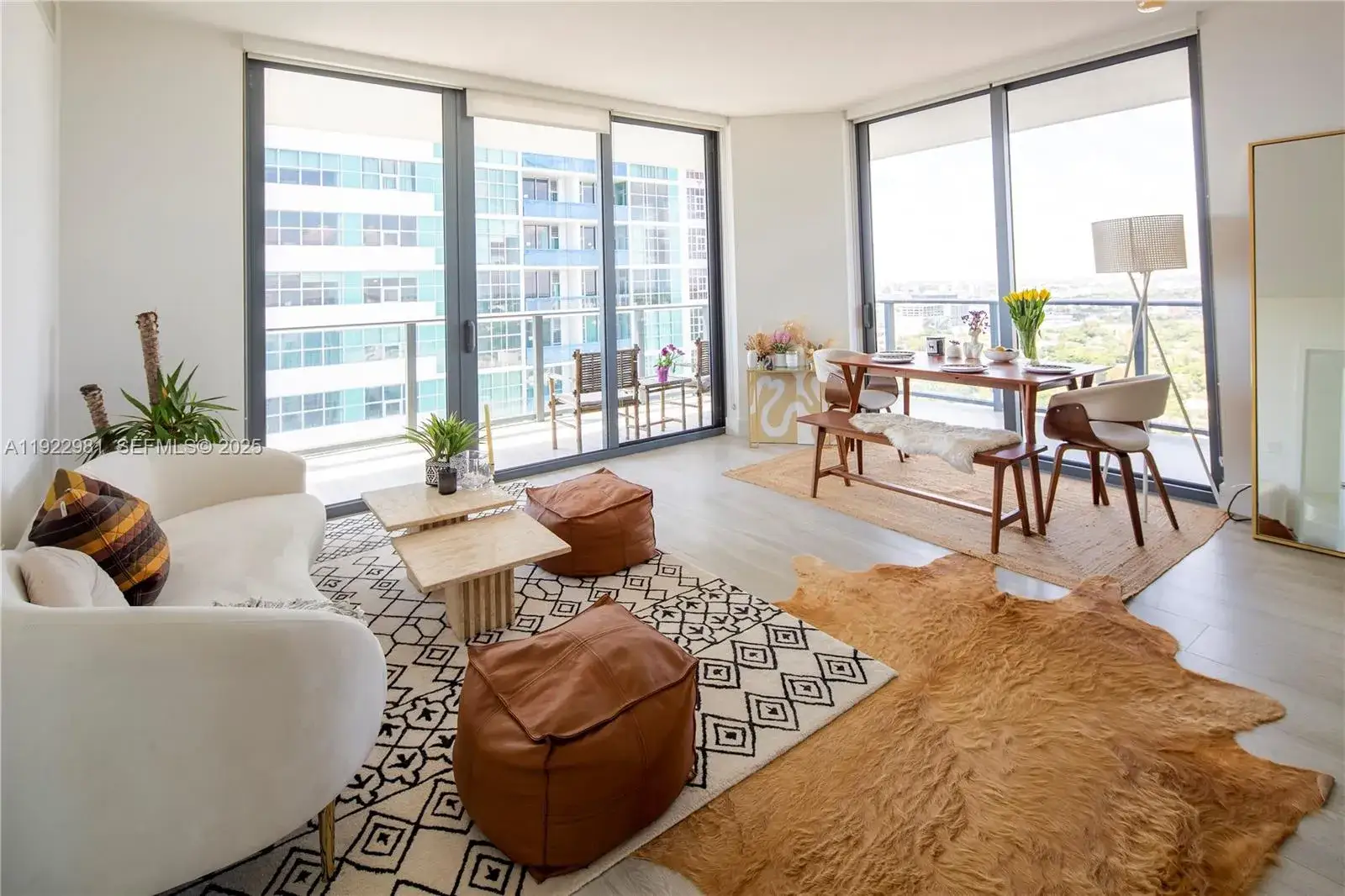 2 bedroom 2 bath Residential Lease for rent at 121 NE 34th St # 2701, Miami FL 33137