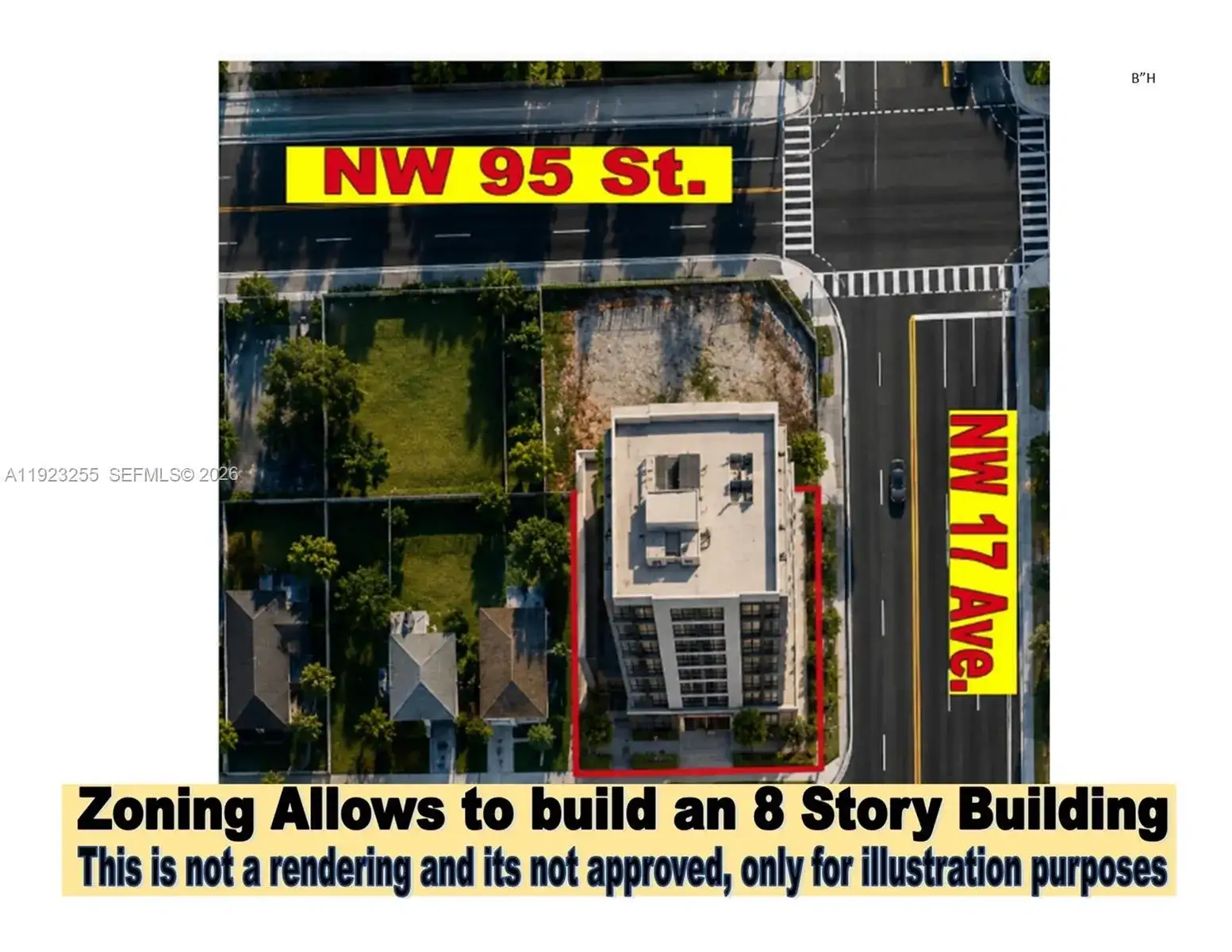 Commercial Land for sale at 9400 NW 17th Ave, Miami FL 33147