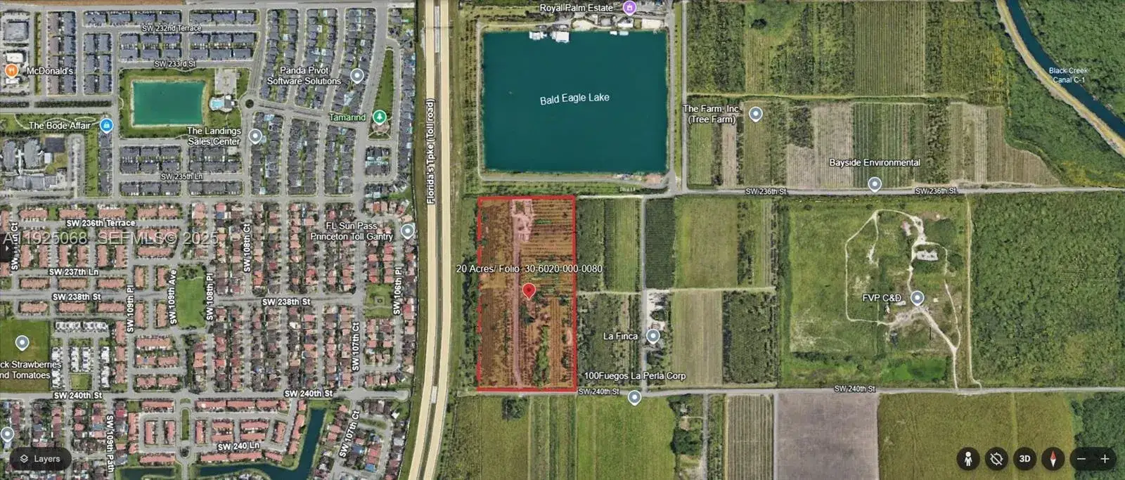 Commercial Land for sale at 240 st, Miami FL 33032
