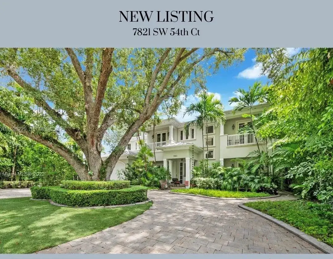 5 bedroom 6 bath Residential for sale at 7821 SW 54th Ct, Miami FL 33143