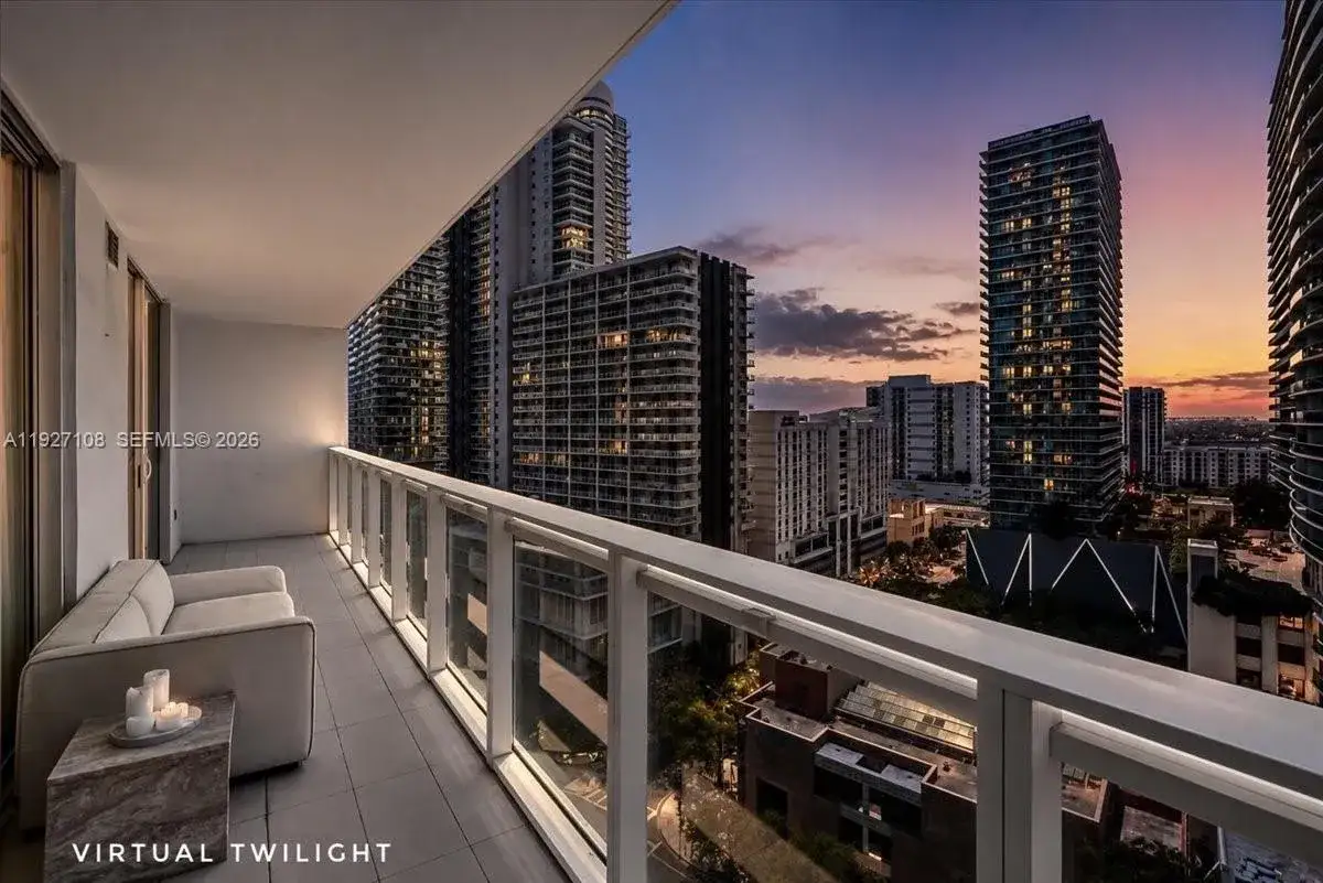 2 bedroom 2 bath Residential for sale at 1080 Brickell Ave # 1509, Miami FL 33131