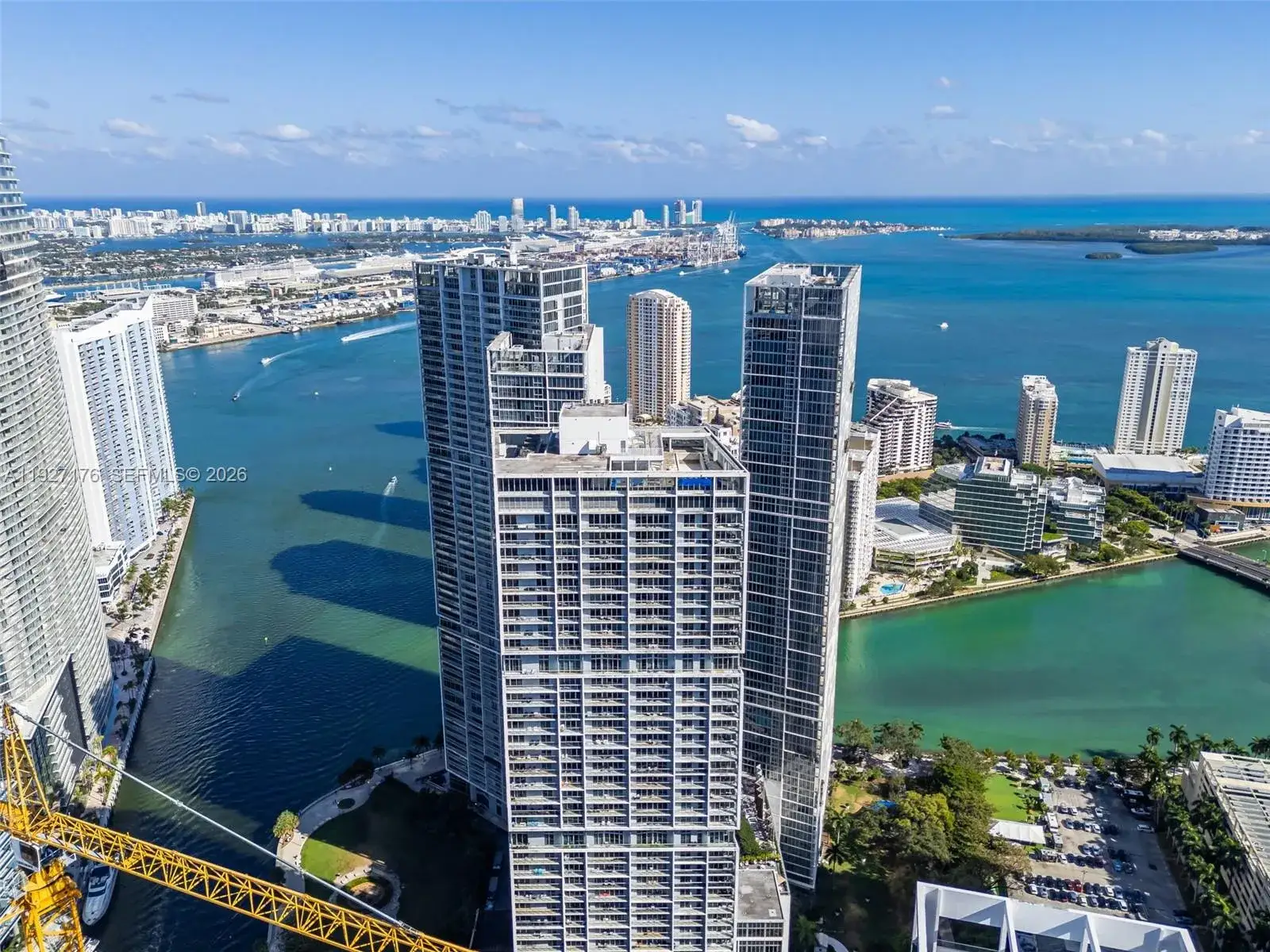 2 bedroom 2 bath Residential for sale at 495 Brickell Ave # 2405, Miami FL 33131