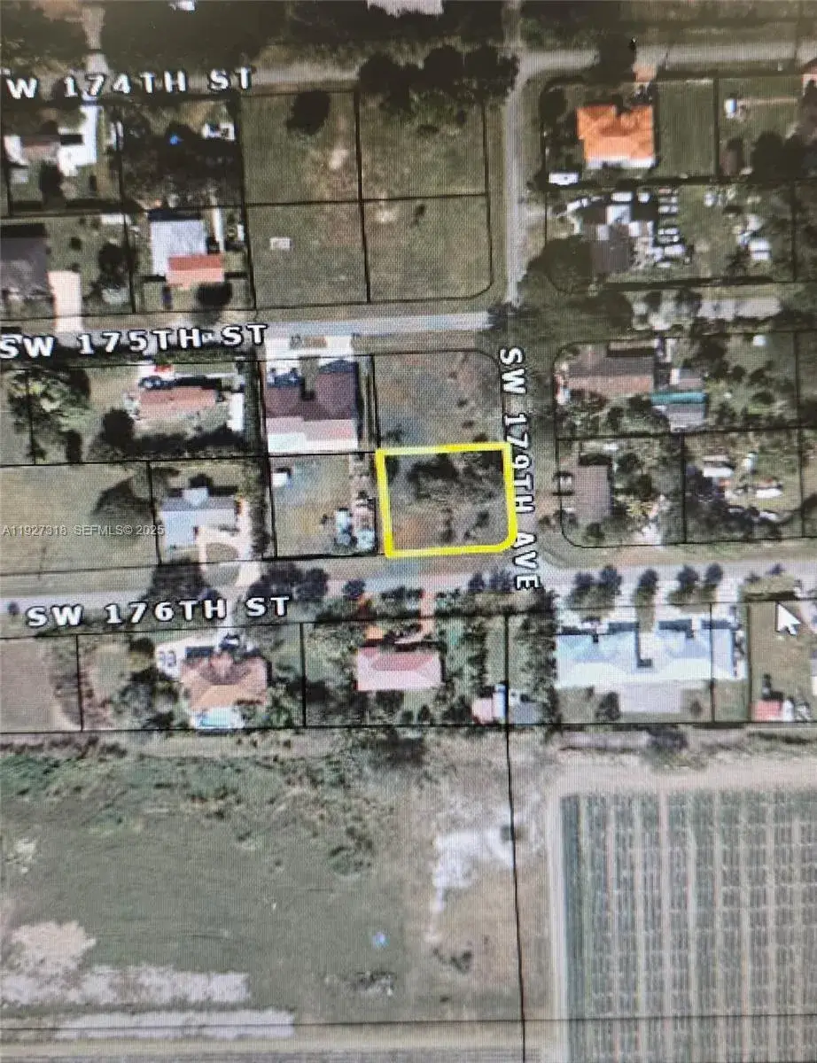 Land/Boat Docks for sale at 176 SW 179, Miami FL 33187