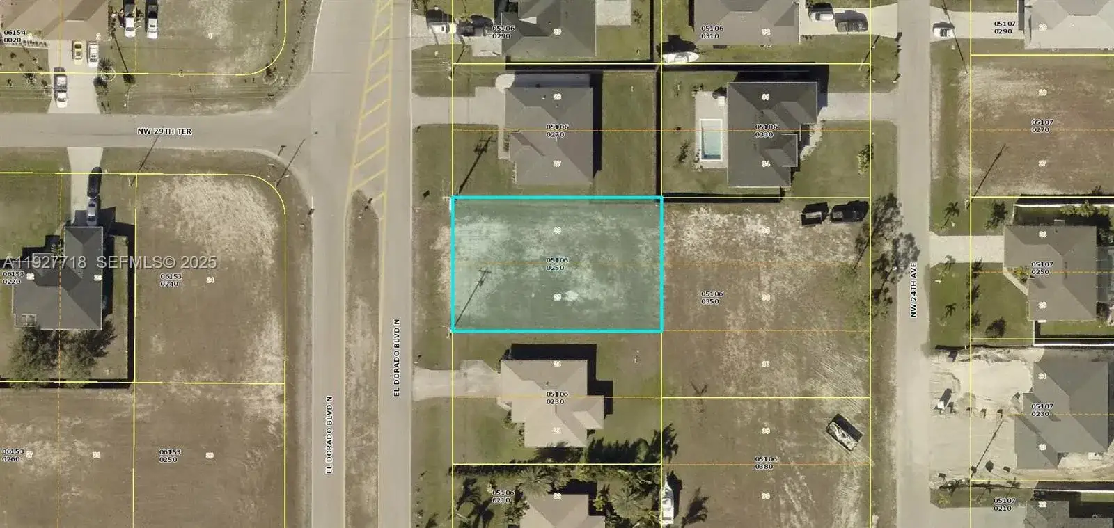 Land/Boat Docks for sale at 1 El Dorado Blvd, Cape Coral FL 33993