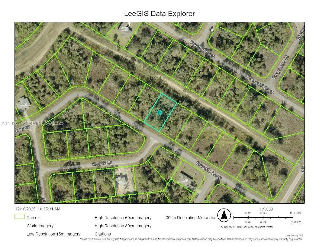 Land/Boat Docks for sale at 644 stanwin loop, Lehigh Acres FL 33972