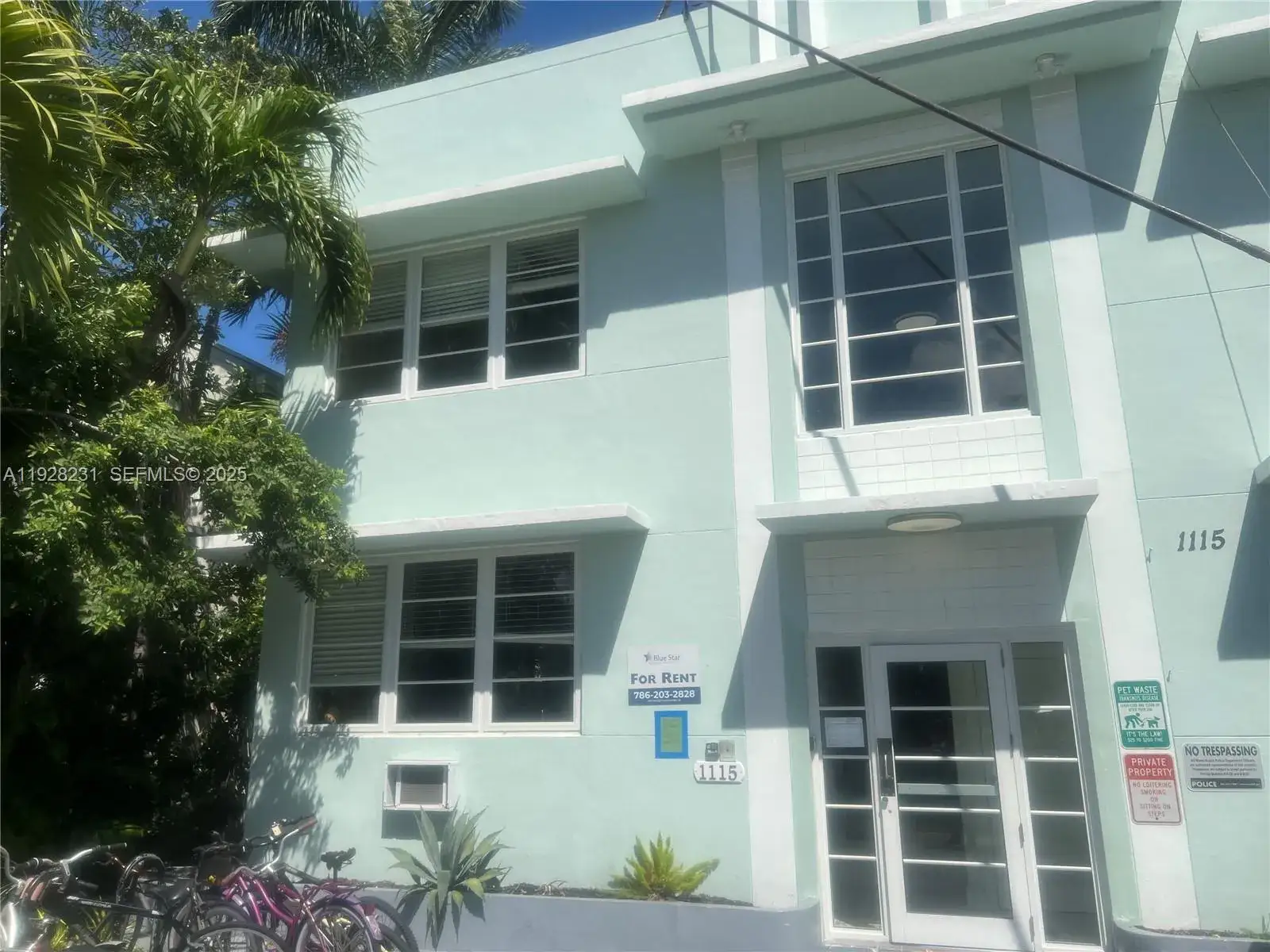 1 bedroom 1 bath Residential Lease for rent at 1115 Euclid Ave # 11, Miami Beach FL 33139