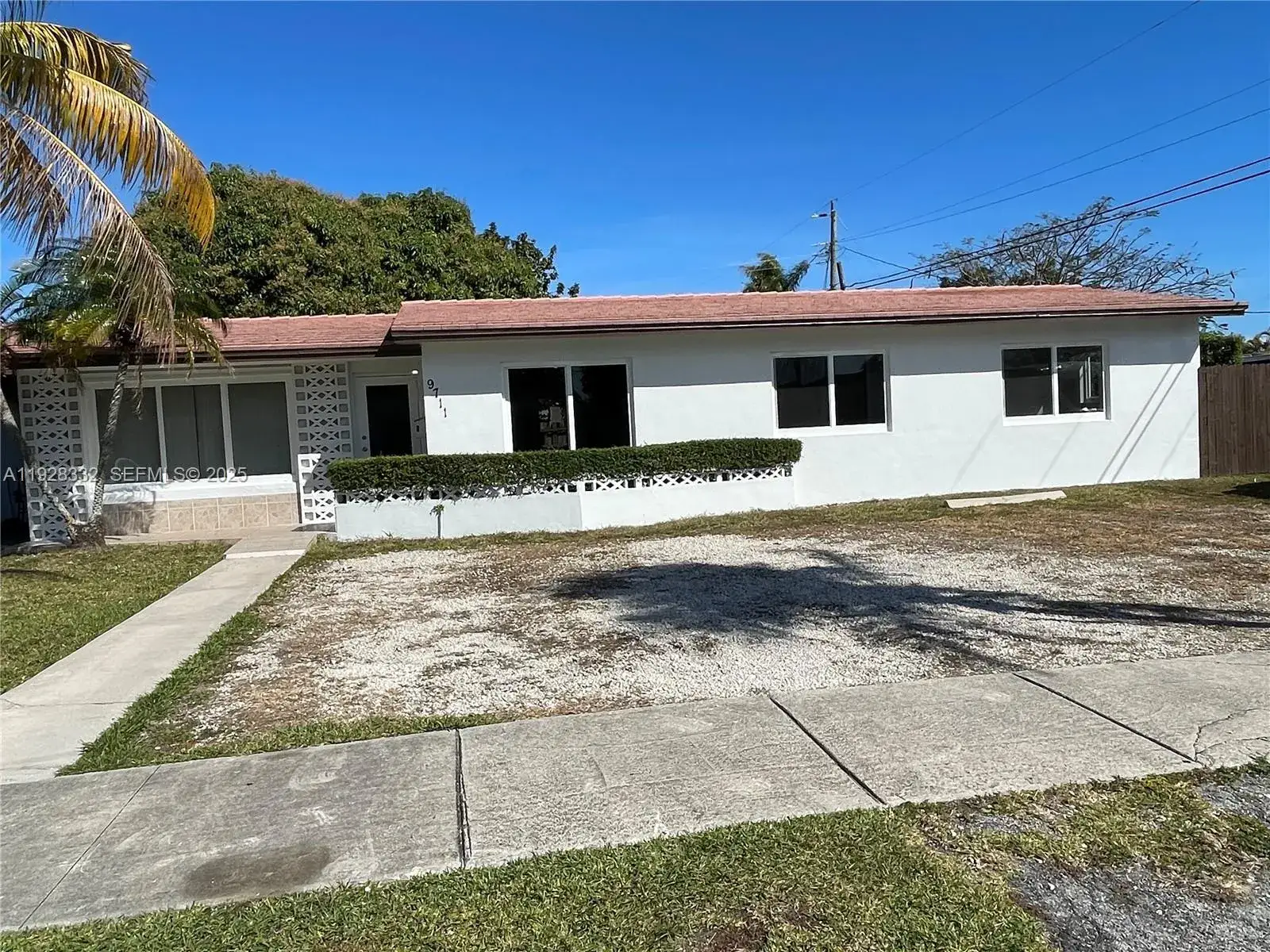 3 bedroom 2 bath Residential Lease for rent at 9711 SW 162nd St, Miami FL 33157