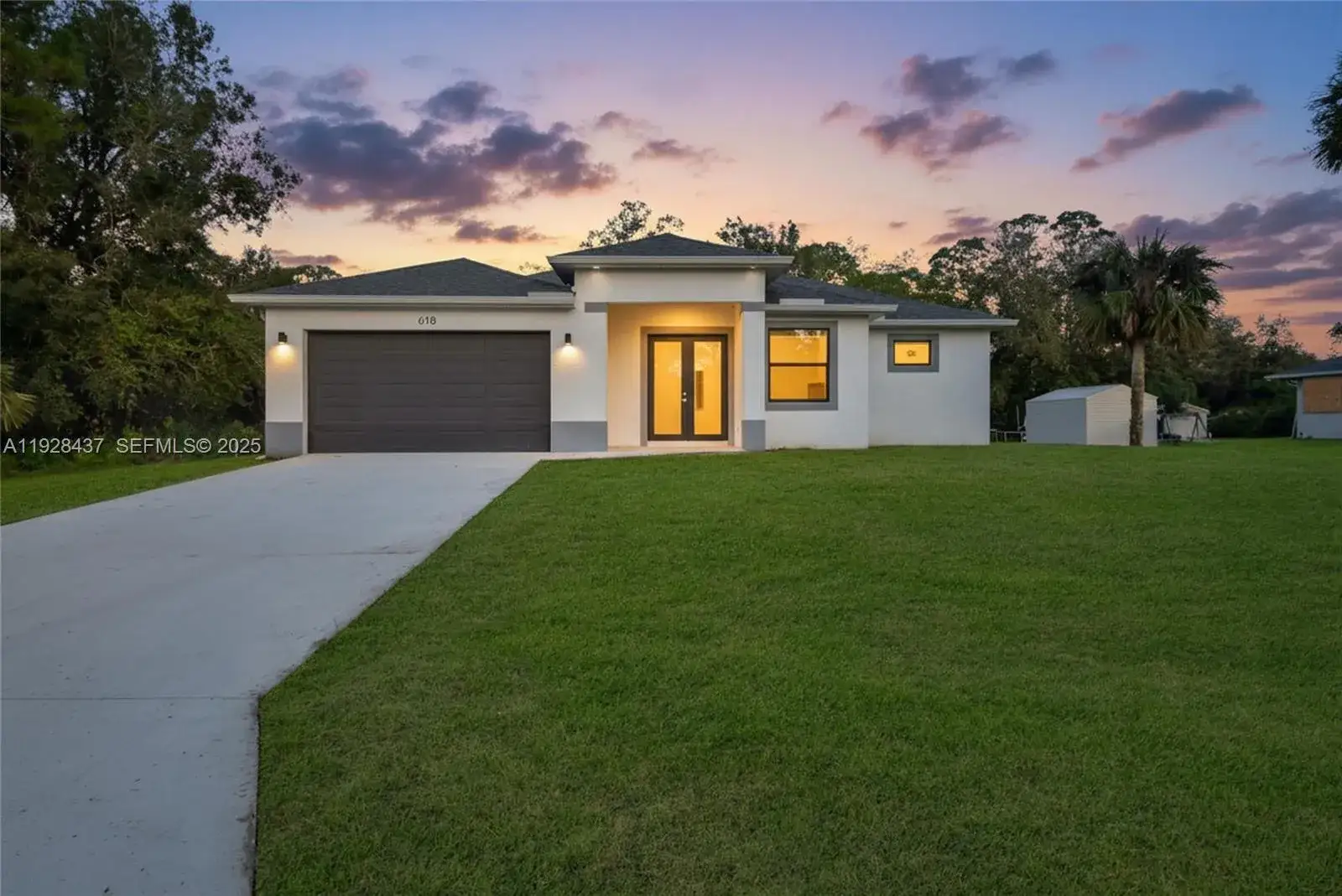 3 bedroom 2 bath Residential for sale at 618 Sheldon Ave, Lehigh Acres FL 33936