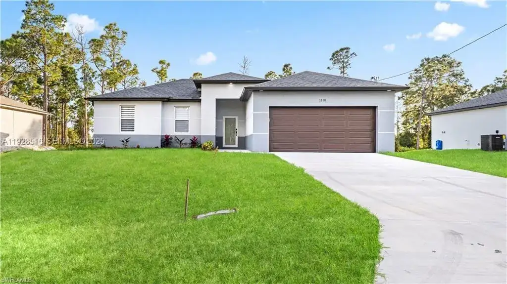 3 bedroom 2 bath Residential for sale at 1110 GARIBALDI SST E, Lehigh Acres FL 33974