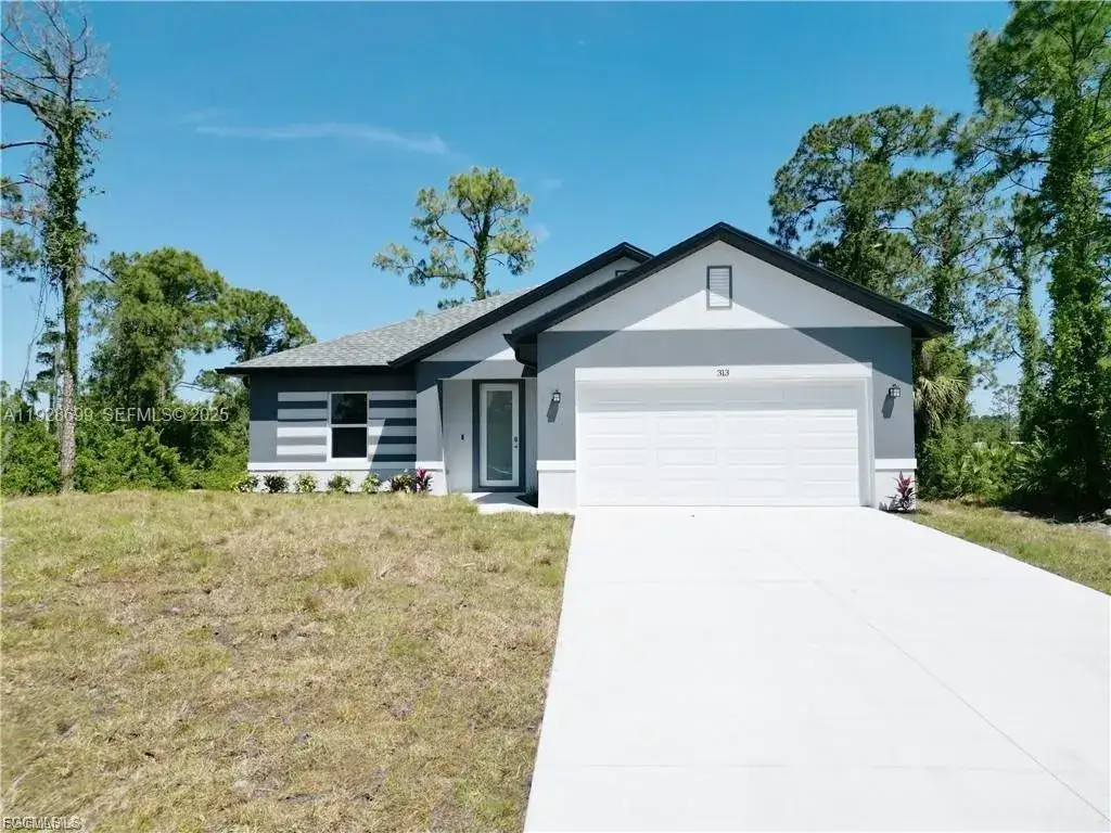 4 bedroom 2 bath Residential for sale at 313 Hermosa, Lehigh Acres FL 33974