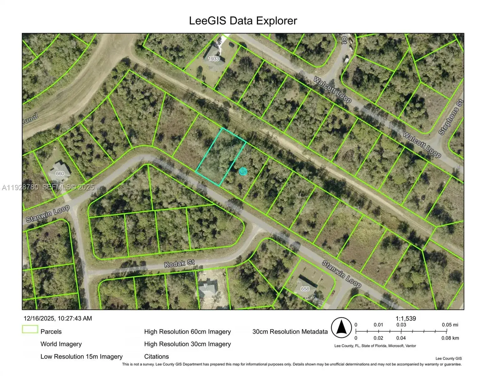 Land/Boat Docks for sale at 646 STANWIN LOOP, Lehigh Acres FL 33972