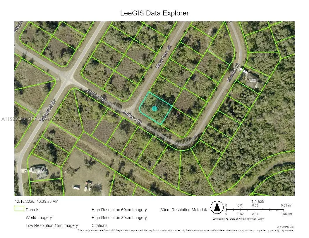 Land/Boat Docks for sale at 1916 MARY LEE ST, Lehigh Acres FL 33972