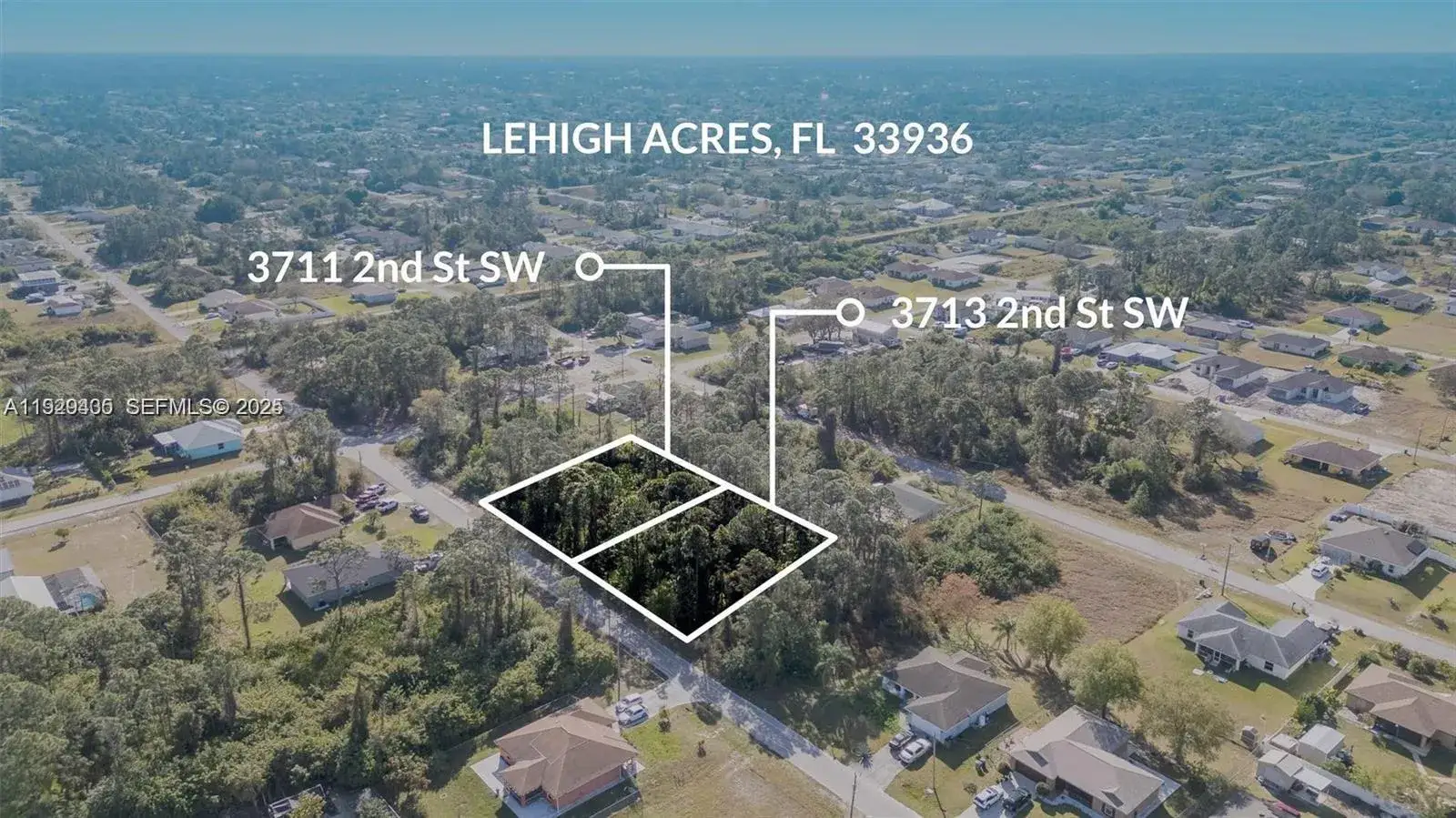 Land/Boat Docks for sale at 3713 sw 2nd st, Lehigh Acres FL 33976
