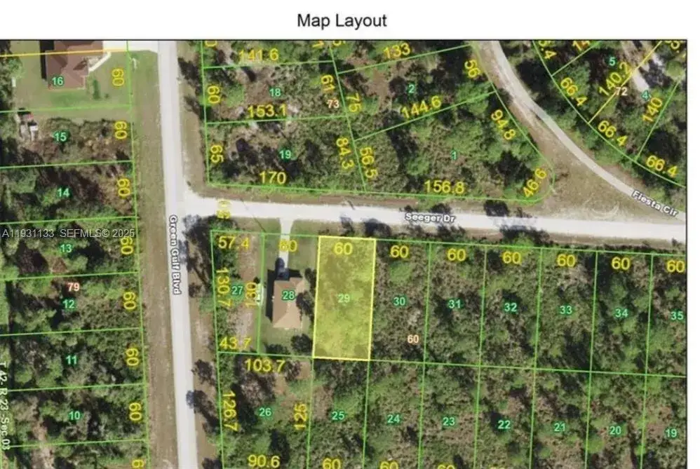 Land/Boat Docks for sale at 27037 SEEGER DR, Punta Gorda FL 33955
