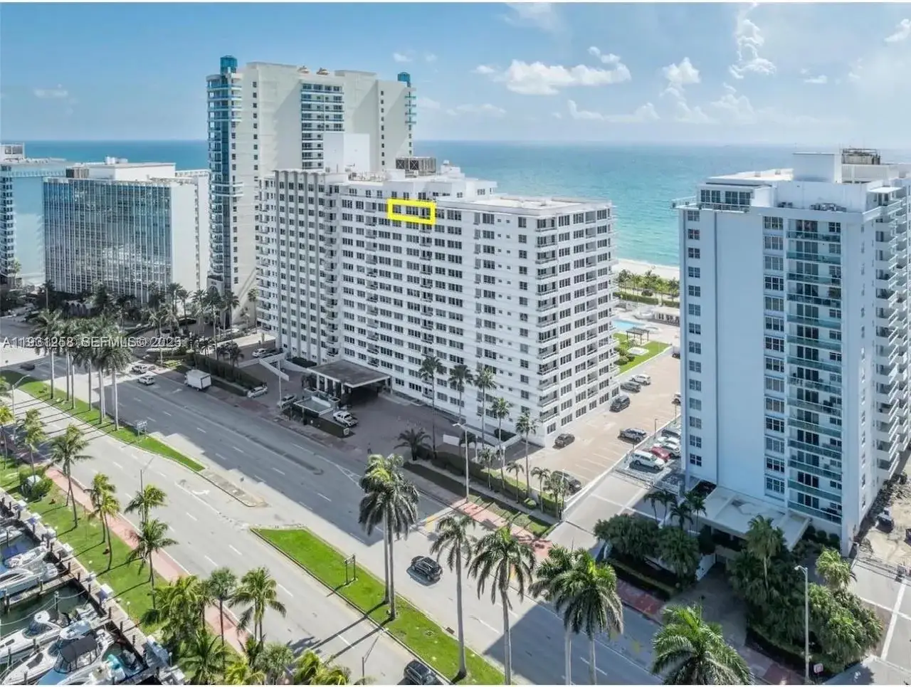 2 bedroom 2 bath Residential for sale at 5005 Collins Ave # 1506, Miami Beach FL 33140