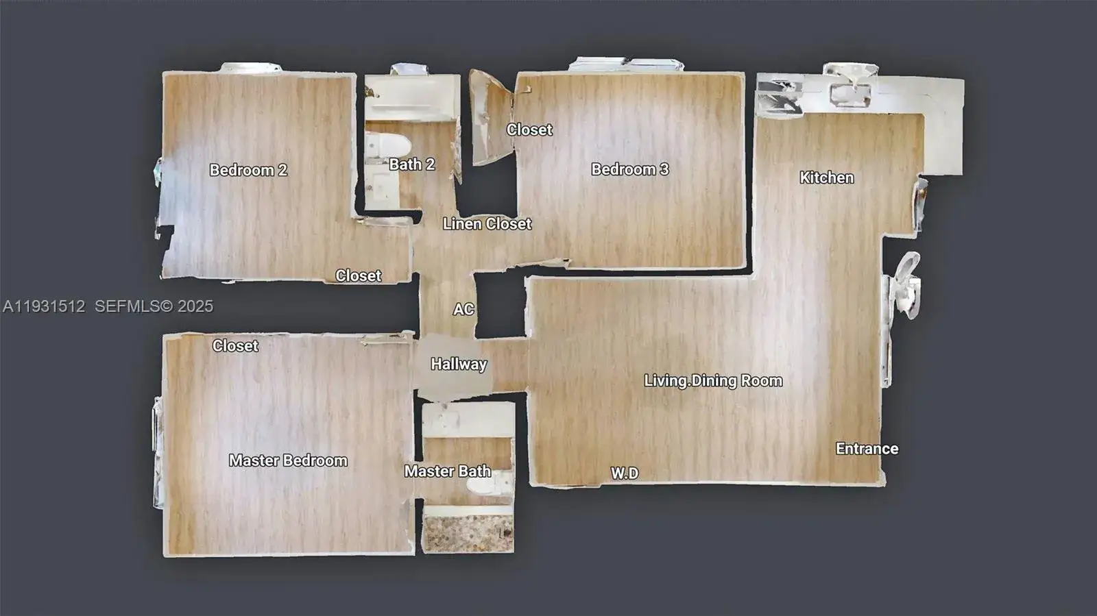 3 bedroom 2 bath Residential Lease for rent at 1676 W 42nd St # 1676, Hialeah FL 33012
