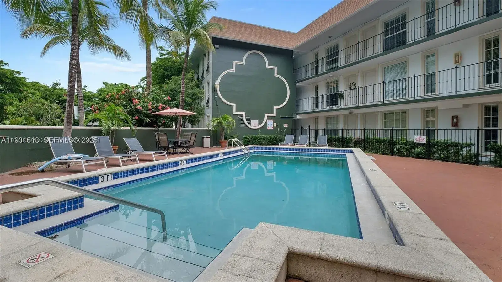 1 bedroom 1 bath Residential Lease for rent at 3245 Virginia St # 39, Miami FL 33133