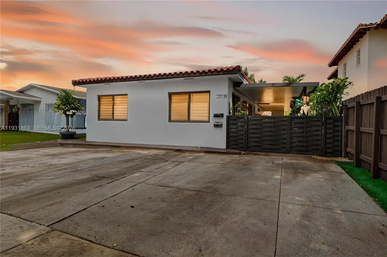 Residential Income for sale at 3297 - 3299 SW 26th St, Miami FL 33133