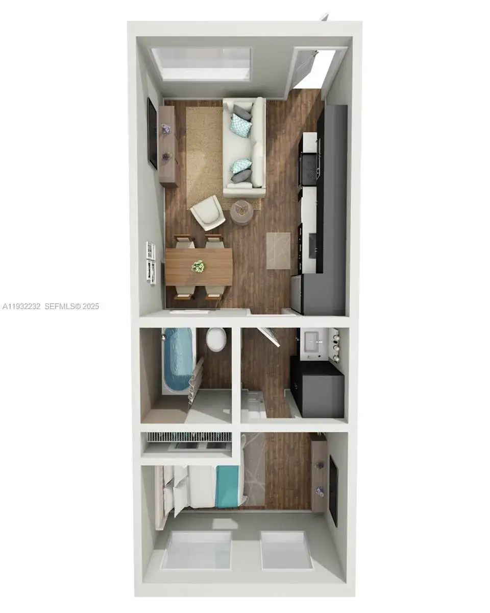 1 bedroom 1 bath Residential Lease for rent at 1501 Michigan Ave # 25, Miami Beach FL 33139