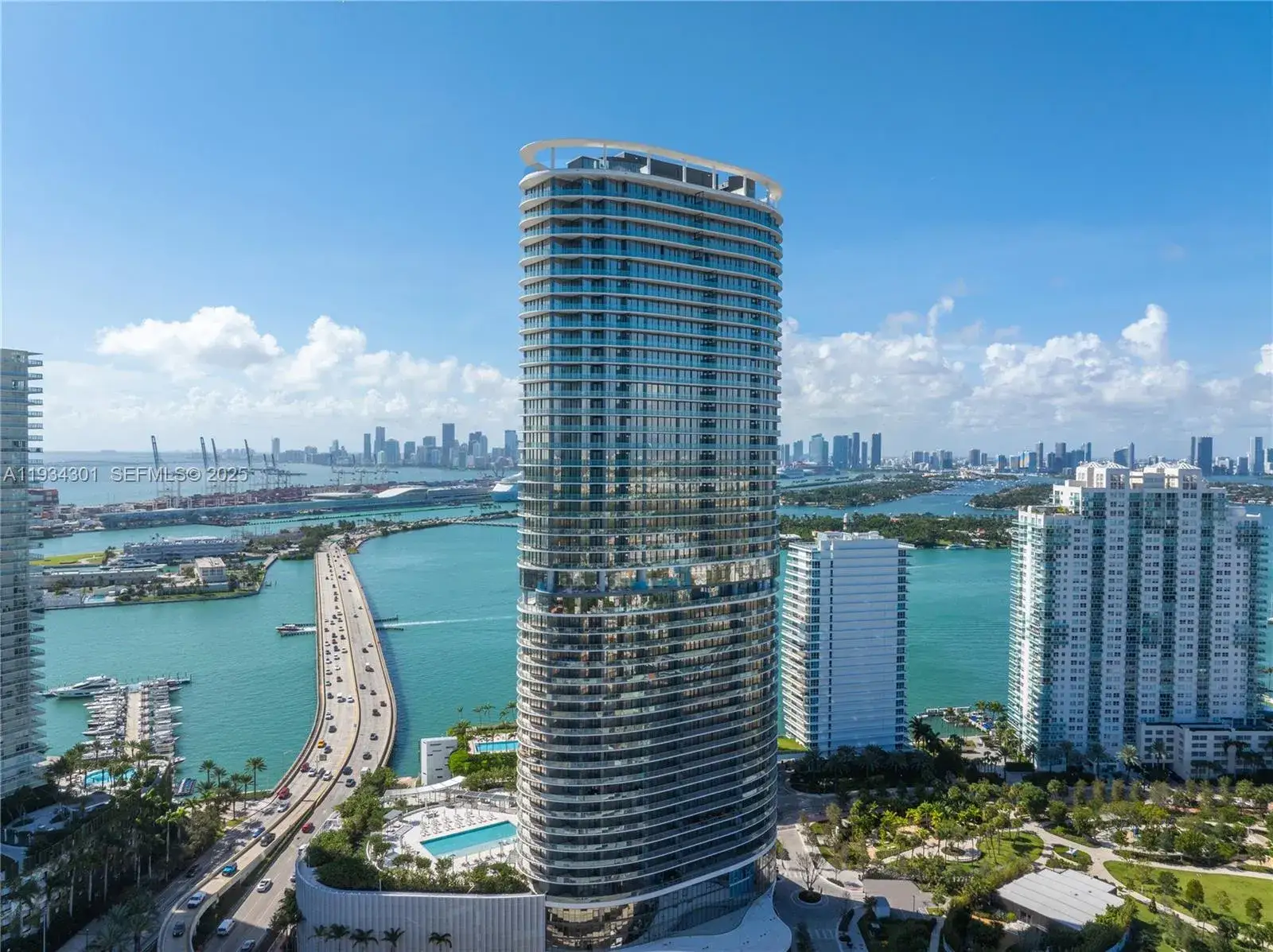 2 bedroom 2 bath Residential for sale at 500 Alton Rd # 1602, Miami Beach FL 33139