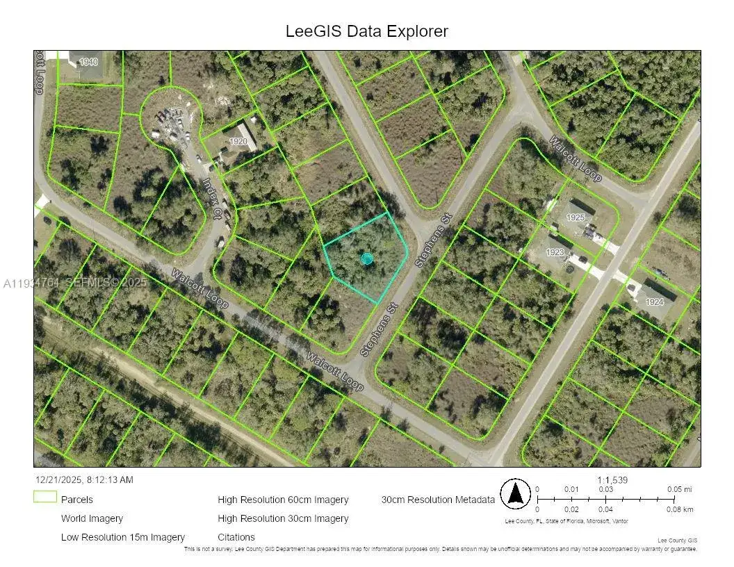 Land/Boat Docks for sale at 637 JESSIE LN, Lehigh Acres FL 33972