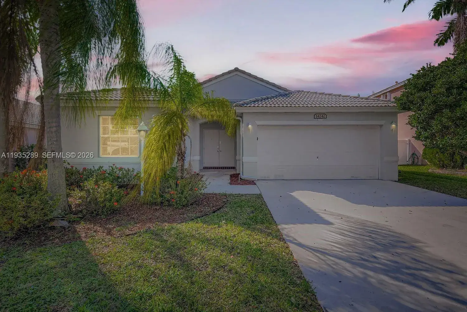 3 bedroom 2 bath Residential for sale at 14242 NW 18th Pl, Pembroke Pines FL 33028
