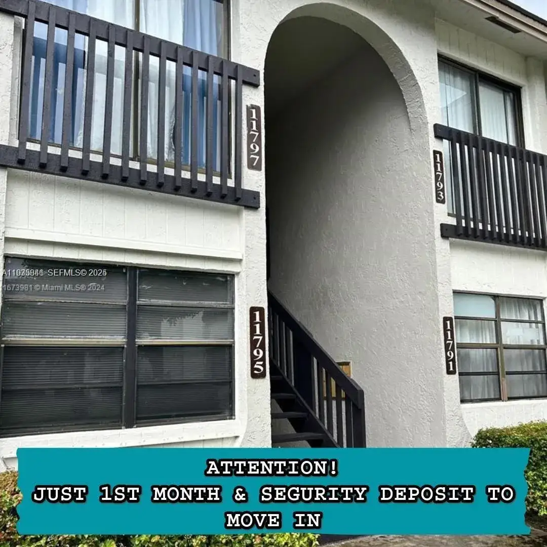 2 bedroom 2 bath Residential Lease for rent at 11795 NW 30th St # 101A, Coral Springs FL 33065