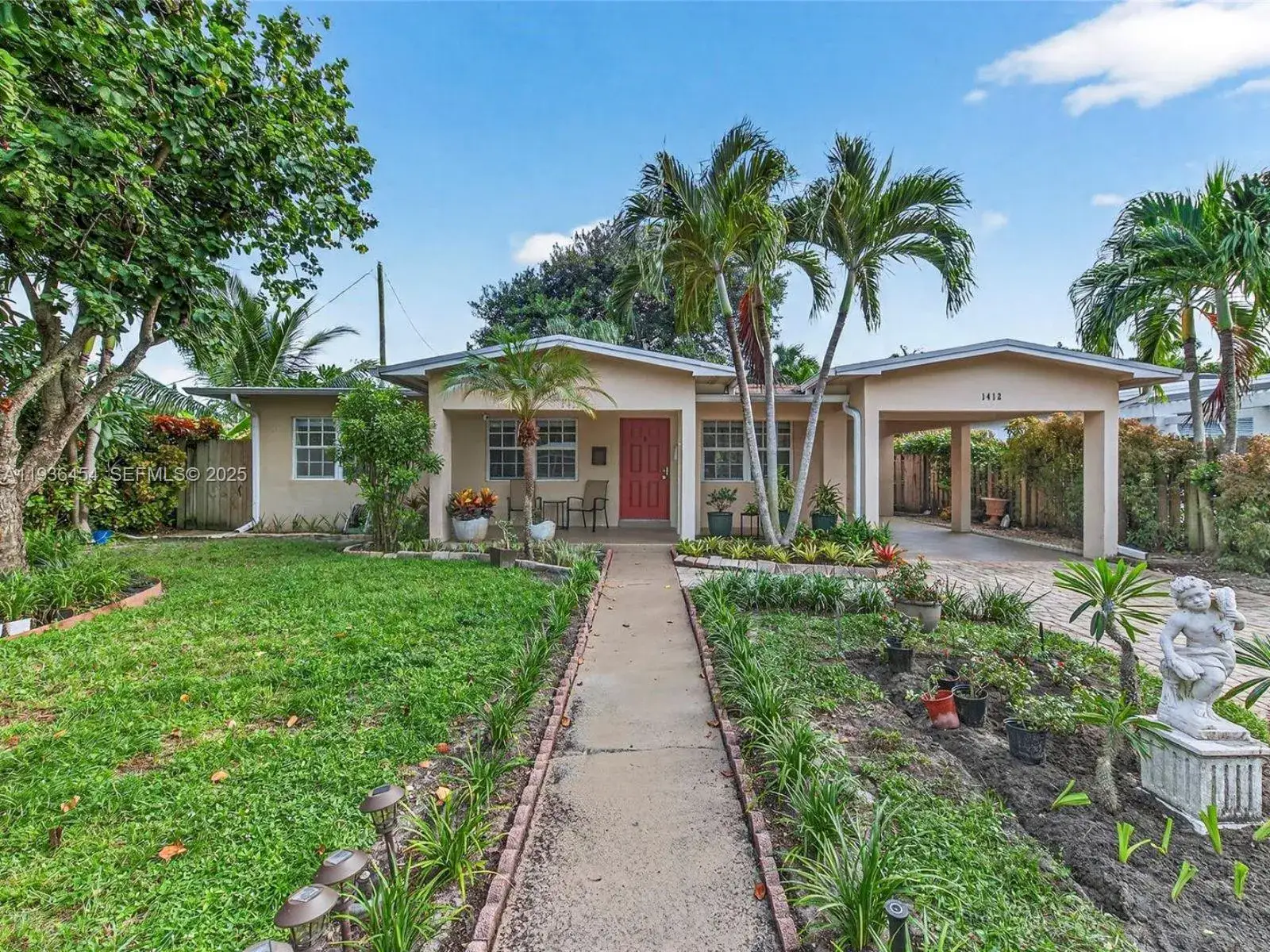 3 bedroom 2 bath Residential Lease for rent at 1412 NE 14th Pl, Fort Lauderdale FL 33304