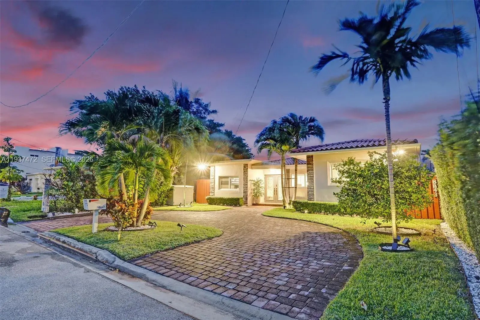 4 bedroom 3 bath Residential for sale at 8843 Hawthorne Ave, Surfside FL 33154