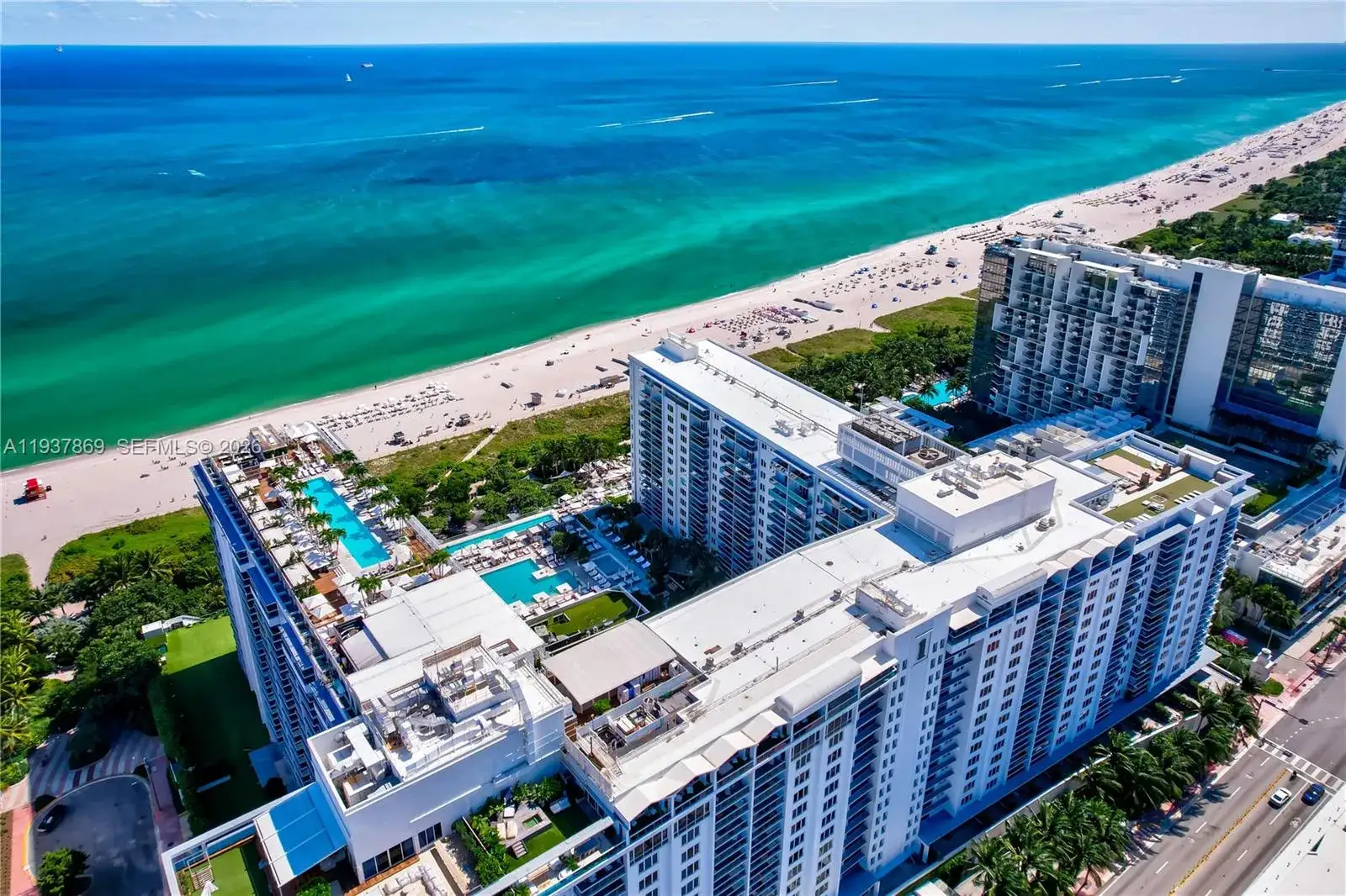 2 bedroom 2 bath Residential Lease for rent at 2301 COLLINS AV # 1026, Miami Beach FL 33139