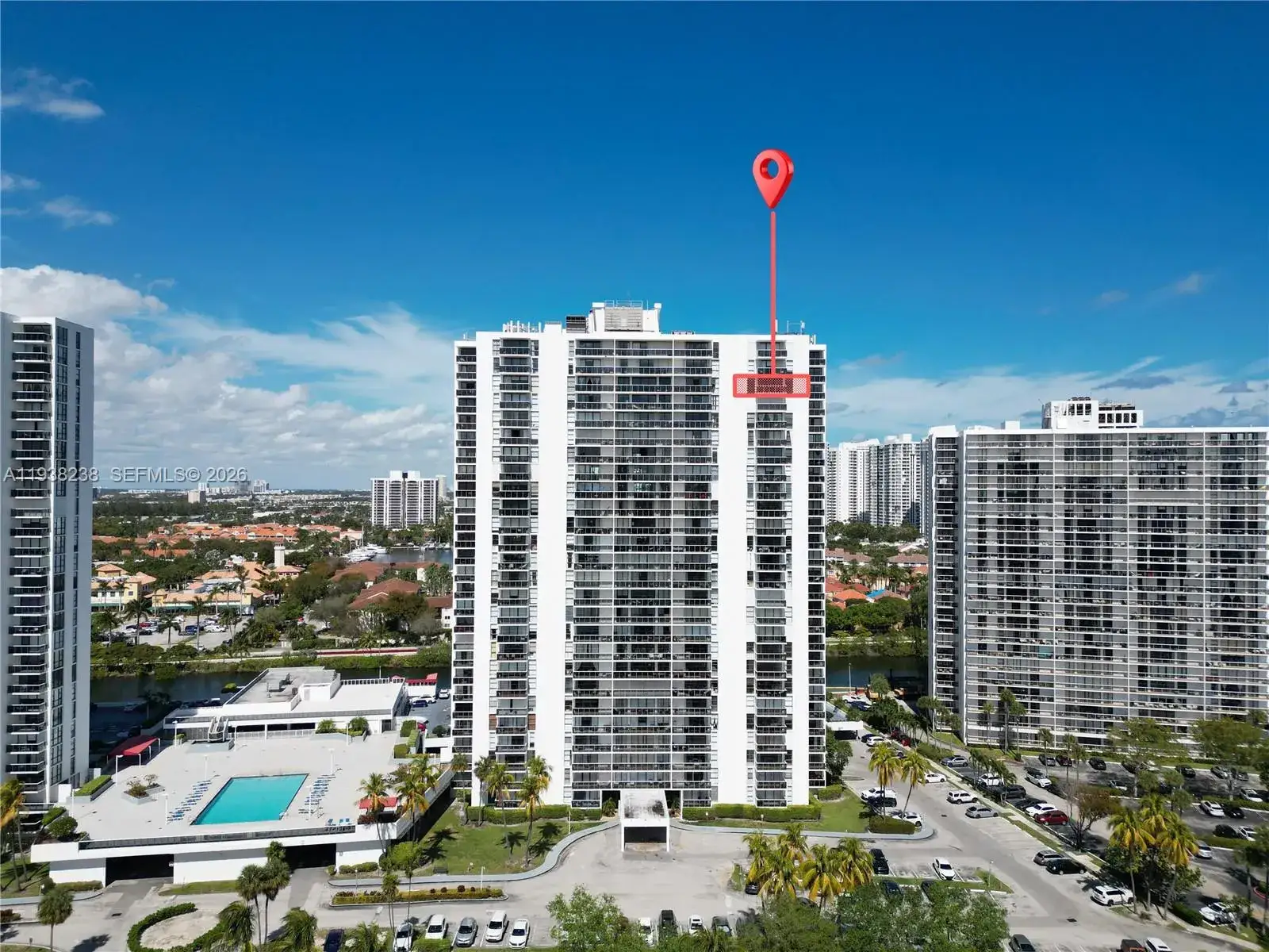 2 bedroom 2 bath Residential Lease for rent at 3675 N Country Club Dr # 2404, Aventura FL 33180