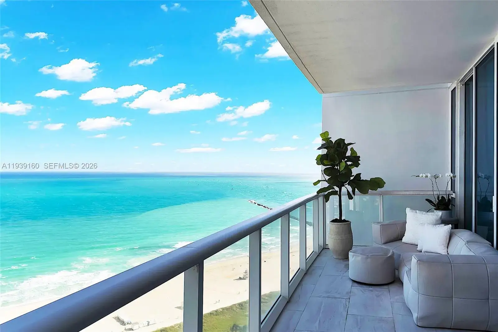 2 bedroom 2 bath Residential for sale at 100 S Pointe Dr # 2407, Miami Beach FL 33139