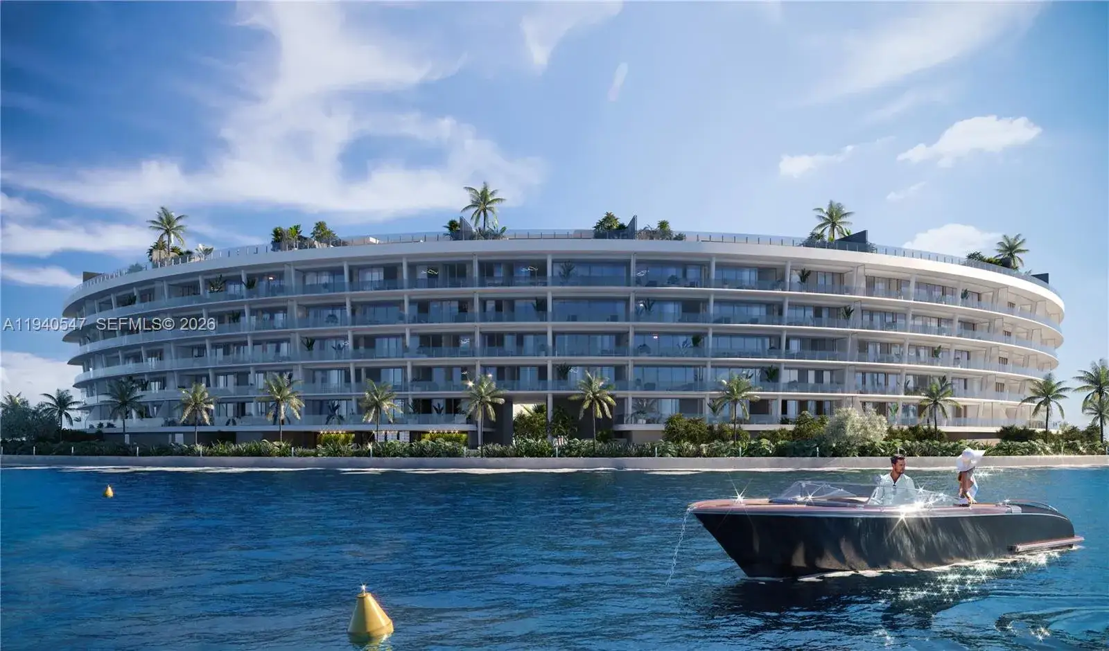 4 bedroom 5 bath Residential for sale at 5 Grove Isle Drive # L05, Coconut Grove FL 33133