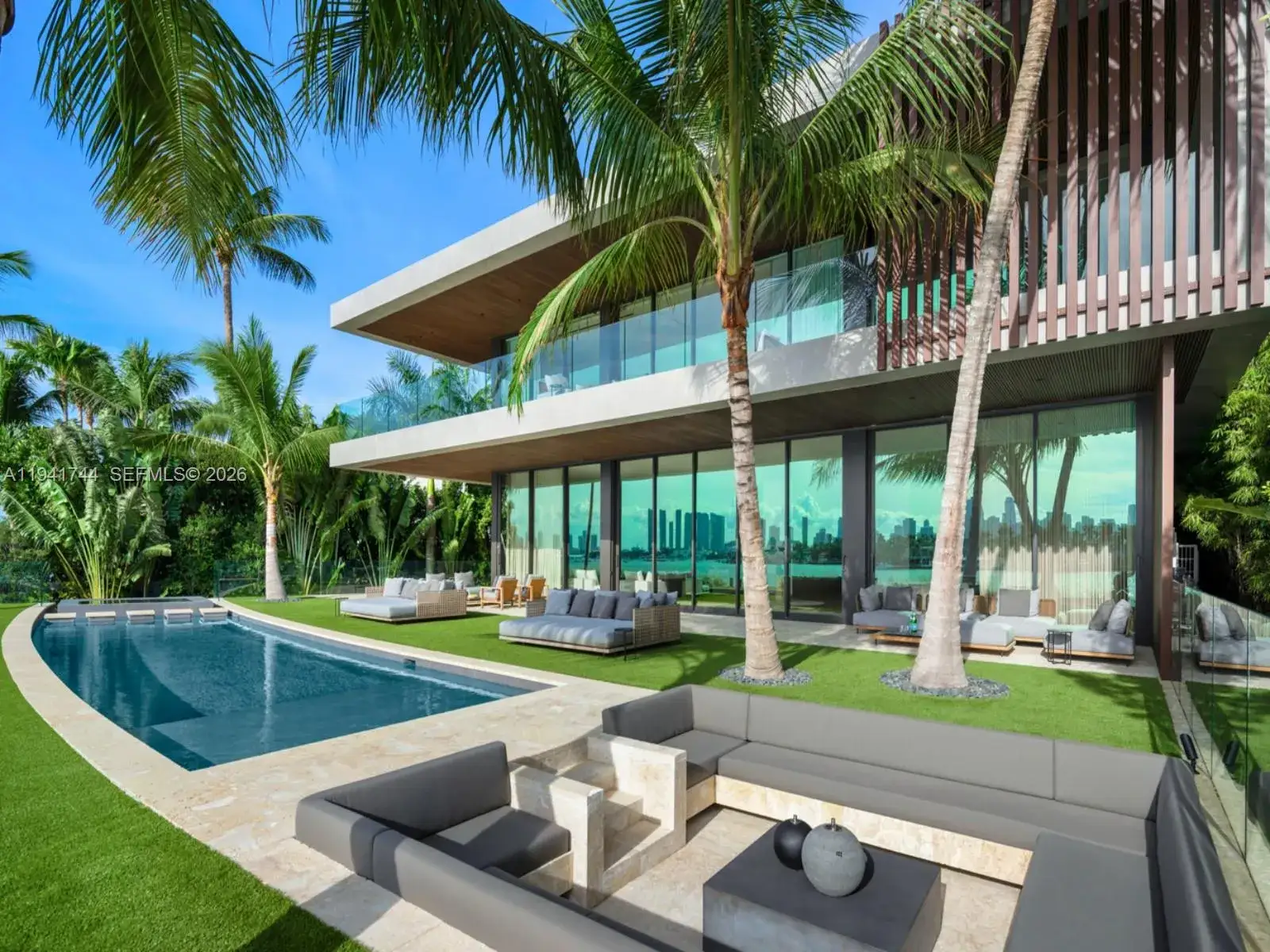 5 bedroom 5 bath Residential Lease for rent at 28 W Dilido Dr, Miami Beach FL 33139