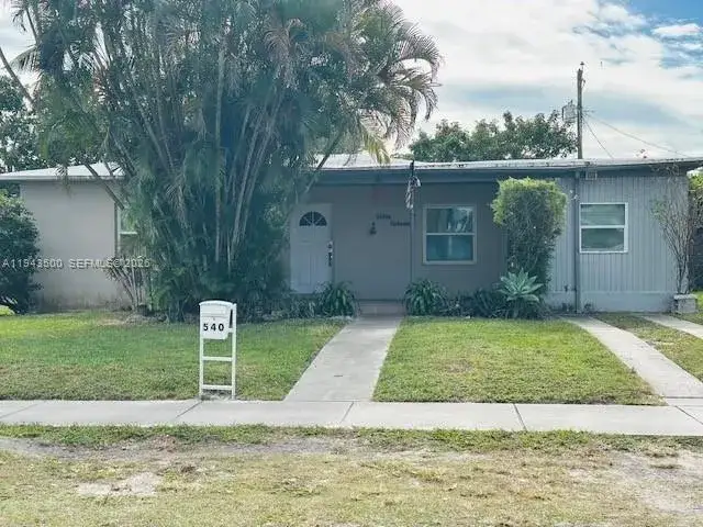 3 bedroom 2 bath Residential for sale at 540 NW 108th St, Miami FL 33168