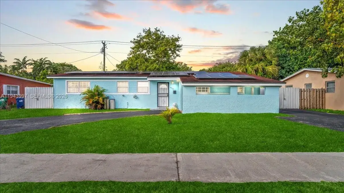 3 bedroom 2 bath Residential for sale at 18502 NW 23rd Ct, Miami Gardens FL 33056