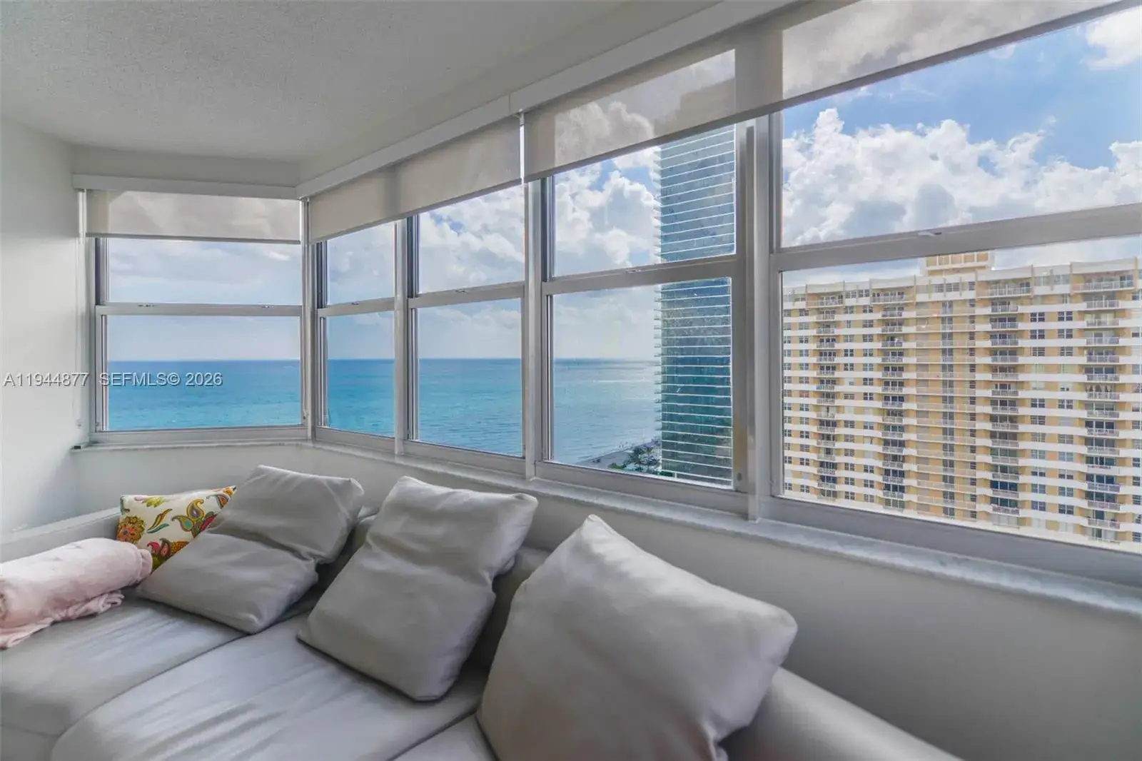 3 bedroom 2 bath Residential Lease for rent at 1950 S Ocean Dr # 19E, Hallandale Beach FL 33009