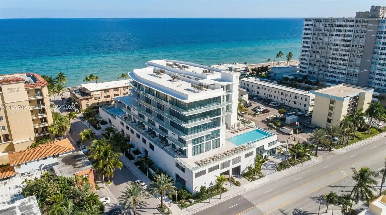 1 bedroom 2 bath Residential for sale at 3319 N Ocean Drive # 602, Hollywood FL 33019