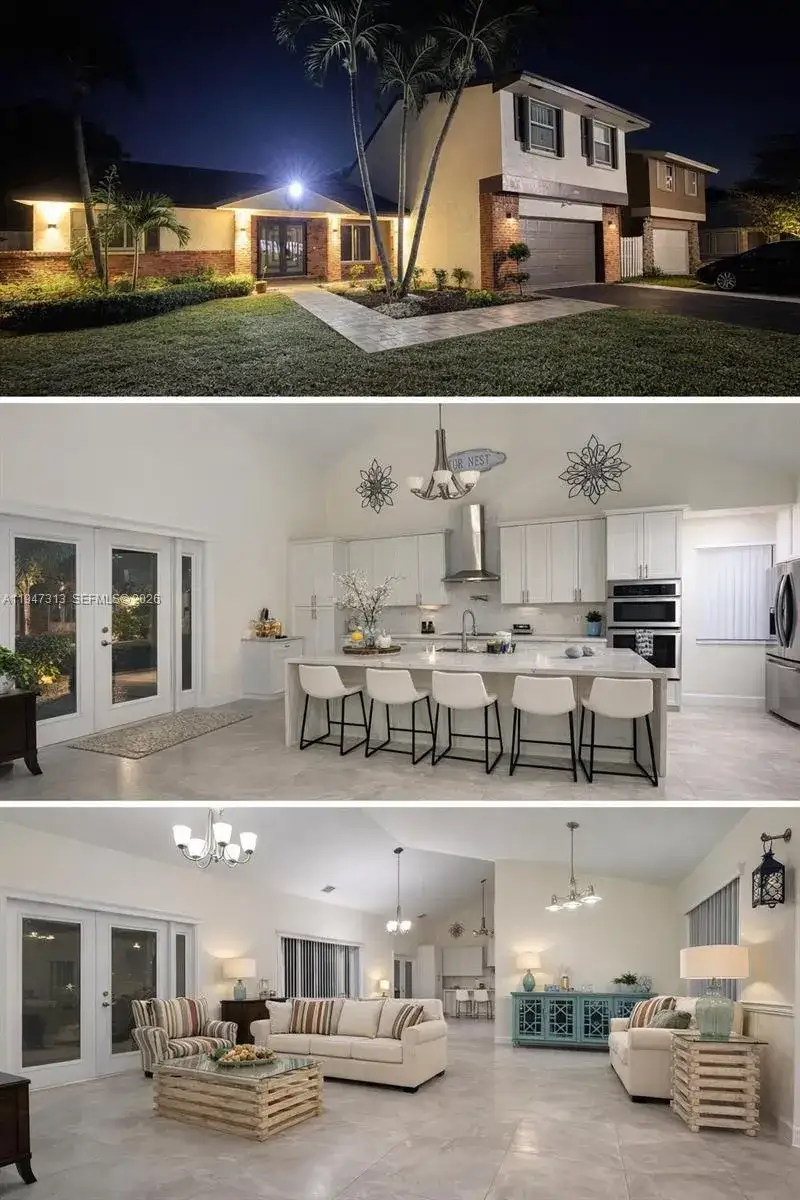4 bedroom 2 bath Residential Lease for rent at 1170 White Stone Way, Davie FL 33325