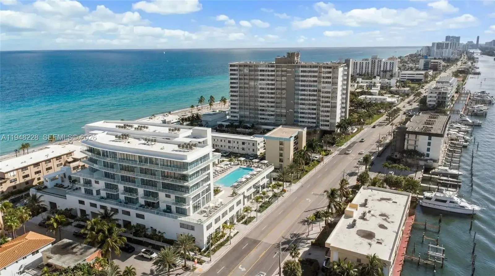 4 bedroom 4 bath Residential for sale at 3319 N Ocean Drive, Hollywood FL 33019