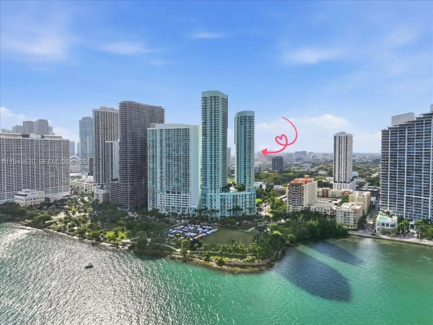 2 bedroom 2 bath Residential for sale at 1900 N Bayshore Dr # 1518, Miami FL 33132