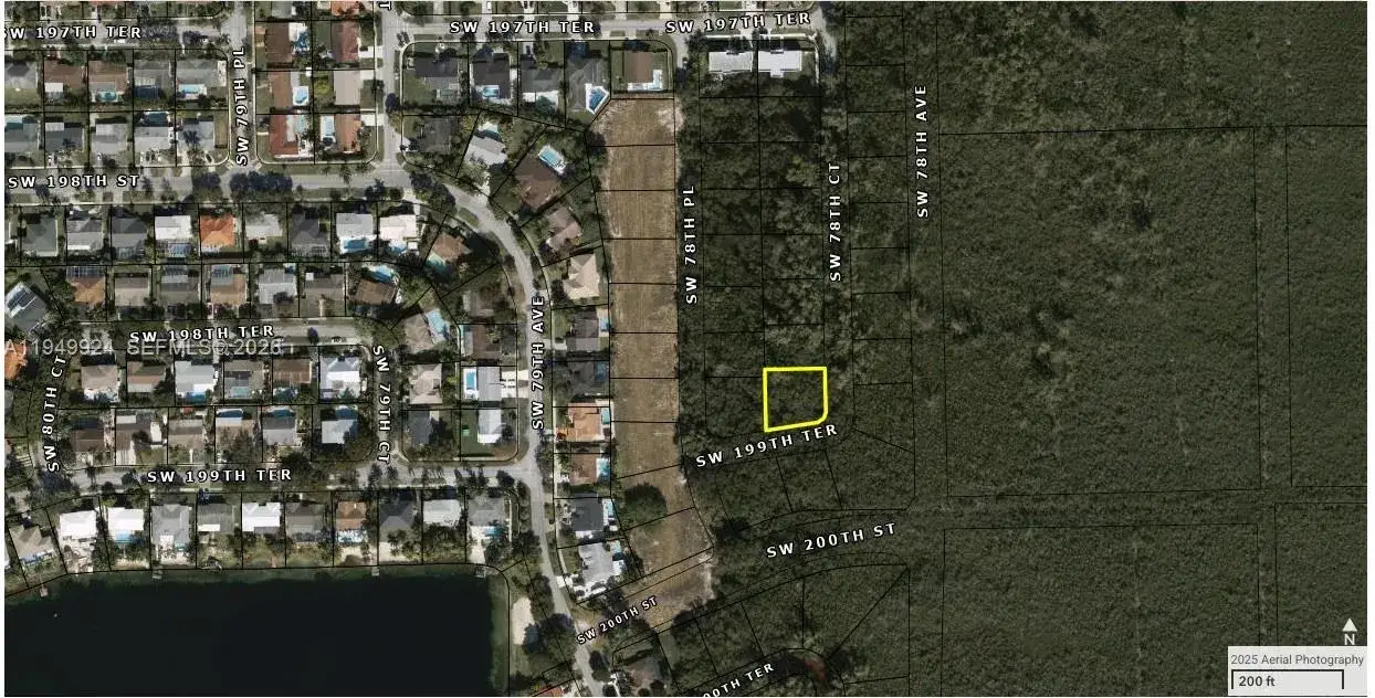 Land/Boat Docks for sale at 19920 SW 78th CT, Miami FL 33189