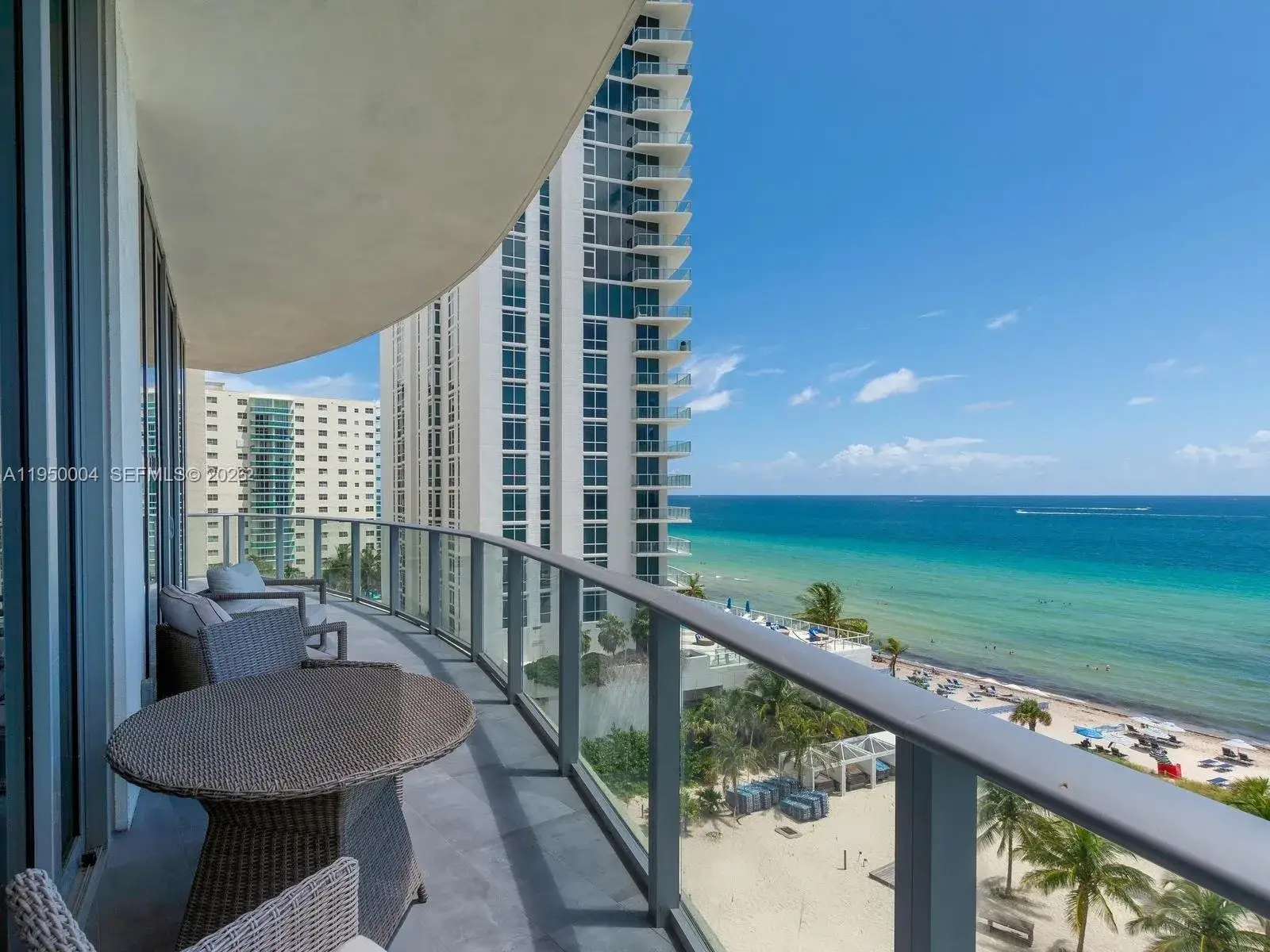 2 bedroom 2 bath Residential Lease for rent at 4111 S Ocean Dr # 601, Hollywood FL 33019