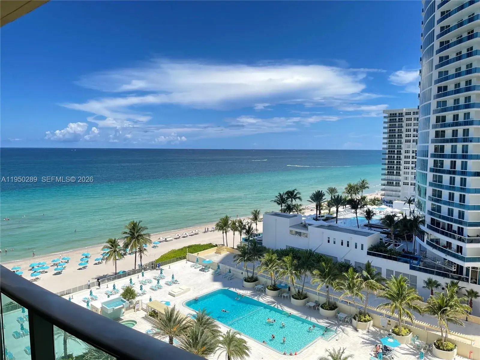 1 bedroom 1 bath Residential Lease for rent at 2501 S Ocean Dr # 1118, Hollywood FL 33019