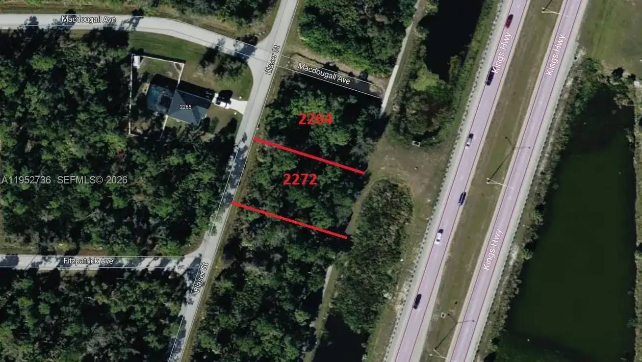 Land/Boat Docks for sale at 2264 BLASER ST, Port Charlotte FL 33980