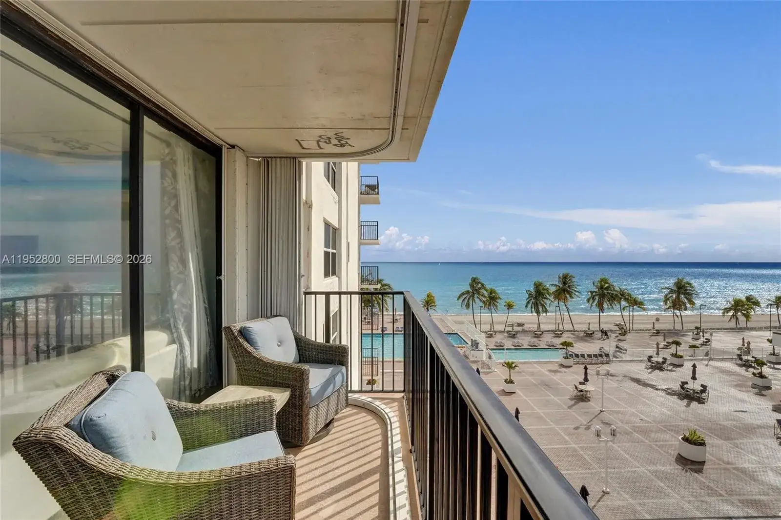 2 bedroom 2 bath Residential Lease for rent at 2201 S Ocean Dr # 608, Hollywood FL 33019
