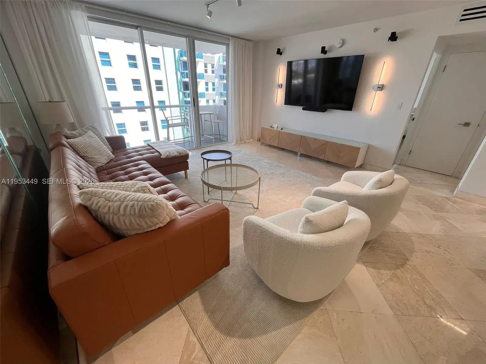 1 bedroom 1 bath Residential Lease for rent at 9195 Collins Ave # 1111, Surfside FL 33154