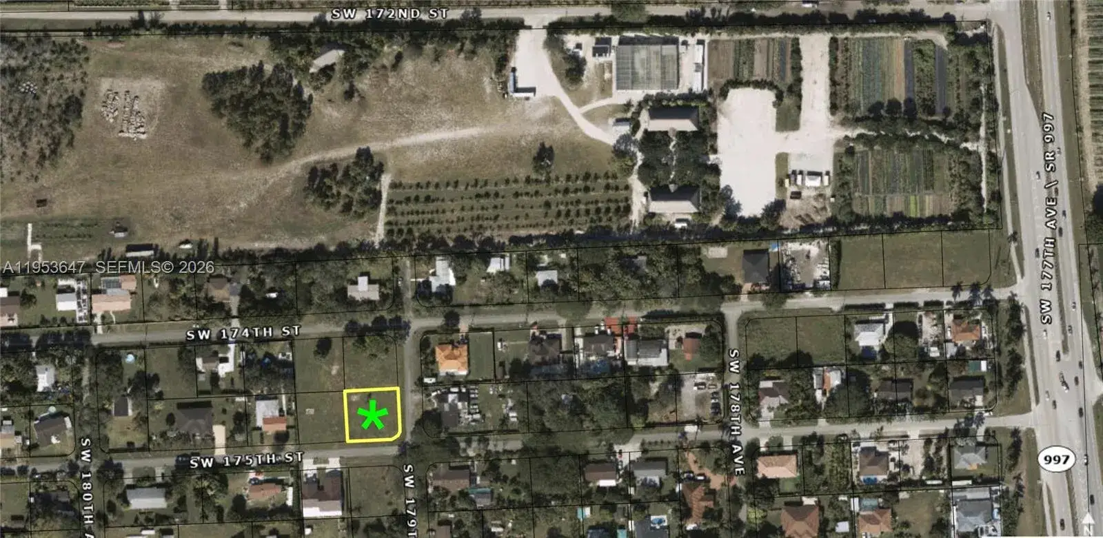 Land/Boat Docks for sale at 179xx SW 175 Street, Homestead FL 33187